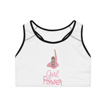 Load image into Gallery viewer, Empowerment Sports Bra - Girl Power Design