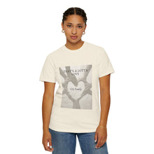 Cargar imagen en el visor de la galería, That’s A Lotta Love T-Shirt — CQ Family Heart Hands Graphic Tee, Unisex Vibe Tee, Fashion Statement Shirt, Gift, Affirmation Apparel, Everyday Wear