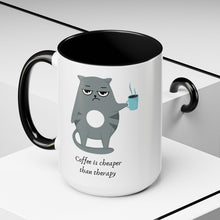 Cargar imagen en el visor de la galería, Coffee Mug, Coffee Cup (11, 15oz) - Morning Pick-me-up, Tea Lover Gift, Kitchen