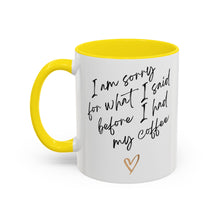 Load image into Gallery viewer, Coffee Mug, Coffee Cup (11, 15oz) - Morning Pick-me-up, Tea Lover Gift, Kitchen