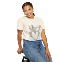 Cargar imagen en el visor de la galería, That’s A Lotta Love T-Shirt — CQ Family Heart Hands Graphic Tee, Unisex Vibe Tee, Fashion Statement Shirt, Gift, Affirmation Apparel, Everyday Wear