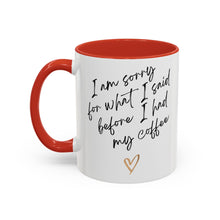 Load image into Gallery viewer, Coffee Mug, Coffee Cup (11, 15oz) - Morning Pick-me-up, Tea Lover Gift, Kitchen