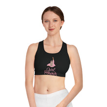 Load image into Gallery viewer, Empowerment Sports Bra - Girl Power Design