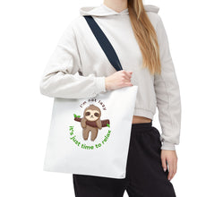 Load image into Gallery viewer, Funny Tote Bag: I'm not lazy, Sarcastic, Snarky, Humorous Reusable Grocery Bag