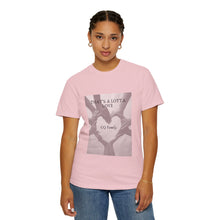 Cargar imagen en el visor de la galería, That’s A Lotta Love T-Shirt — CQ Family Heart Hands Graphic Tee, Unisex Vibe Tee, Fashion Statement Shirt, Gift, Affirmation Apparel, Everyday Wear