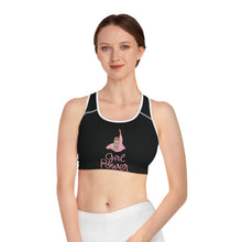 Load image into Gallery viewer, Empowerment Sports Bra - Girl Power Design