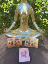 Load image into Gallery viewer, Rose Gold Money Multi Color Waterproof Cards