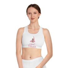 Load image into Gallery viewer, Empowerment Sports Bra - Girl Power Design
