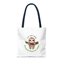 Cargar imagen en el visor de la galería, Funny Tote Bag: I&#39;m not lazy, Sarcastic, Snarky, Humorous Reusable Grocery Bag
