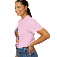 Cargar imagen en el visor de la galería, Empowered Statement Tee - Black Blessed &amp; Beautiful, Unisex T-Shirt, Casual Wear, Gift for Friends, Summer Outfit, Positive Vibes
