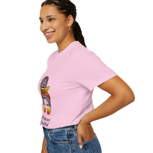 Empowered Statement Tee - Black Blessed & Beautiful, Unisex T-Shirt, Casual Wear, Gift for Friends, Summer Outfit, Positive Vibes