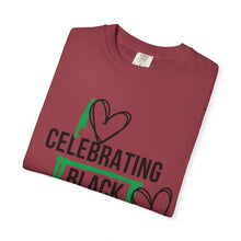 Cargar imagen en el visor de la galería, Empowered Statement Tee - Black Excellence, Unisex T-Shirt, Casual Wear, Gift for Friends, Summer Outfit, Positive Vibes
