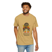Cargar imagen en el visor de la galería, Empowered Statement Tee - Black Blessed &amp; Beautiful, Unisex T-Shirt, Casual Wear, Gift for Friends, Summer Outfit, Positive Vibes
