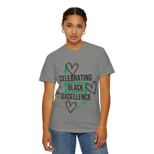 Cargar imagen en el visor de la galería, Empowered Statement Tee - Black Excellence, Unisex T-Shirt, Casual Wear, Gift for Friends, Summer Outfit, Positive Vibes
