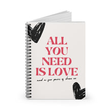 Load image into Gallery viewer, Motivational Spiral Notebook, Inspirational Journal, Writing Notebook, Gift for Writers, Ruled Line Paper
