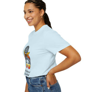 Empowered Statement Tee - Black Blessed & Beautiful, Unisex T-Shirt, Casual Wear, Gift for Friends, Summer Outfit, Positive Vibes