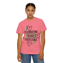 Cargar imagen en el visor de la galería, Empowered Statement Tee - Black Excellence, Unisex T-Shirt, Casual Wear, Gift for Friends, Summer Outfit, Positive Vibes
