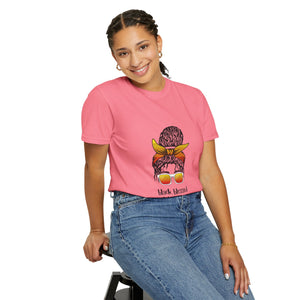 Empowered Statement Tee - Black Blessed & Beautiful, Unisex T-Shirt, Casual Wear, Gift for Friends, Summer Outfit, Positive Vibes