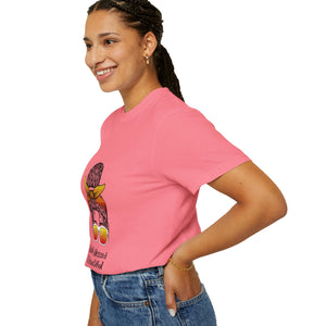 Empowered Statement Tee - Black Blessed & Beautiful, Unisex T-Shirt, Casual Wear, Gift for Friends, Summer Outfit, Positive Vibes