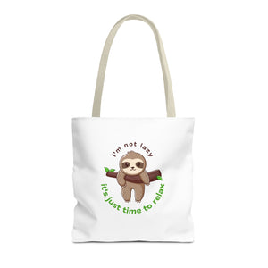 Funny Tote Bag: I'm not lazy, Sarcastic, Snarky, Humorous Reusable Grocery Bag