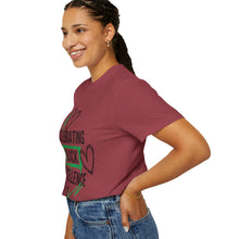 Cargar imagen en el visor de la galería, Empowered Statement Tee - Black Excellence, Unisex T-Shirt, Casual Wear, Gift for Friends, Summer Outfit, Positive Vibes
