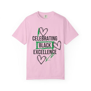 Empowered Statement Tee - Black Excellence, Unisex T-Shirt, Casual Wear, Gift for Friends, Summer Outfit, Positive Vibes