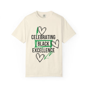 Empowered Statement Tee - Black Excellence, Unisex T-Shirt, Casual Wear, Gift for Friends, Summer Outfit, Positive Vibes