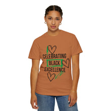 Cargar imagen en el visor de la galería, Empowered Statement Tee - Black Excellence, Unisex T-Shirt, Casual Wear, Gift for Friends, Summer Outfit, Positive Vibes
