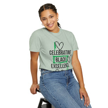 Cargar imagen en el visor de la galería, Empowered Statement Tee - Black Excellence, Unisex T-Shirt, Casual Wear, Gift for Friends, Summer Outfit, Positive Vibes
