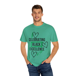Empowered Statement Tee - Black Excellence, Unisex T-Shirt, Casual Wear, Gift for Friends, Summer Outfit, Positive Vibes