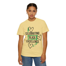 Cargar imagen en el visor de la galería, Empowered Statement Tee - Black Excellence, Unisex T-Shirt, Casual Wear, Gift for Friends, Summer Outfit, Positive Vibes
