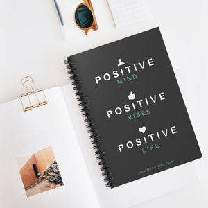 Motivational Spiral Notebook, Inspirational Journal, Writing Notebook, Gift for Writers, Ruled Line Paper