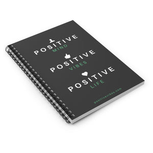 Motivational Spiral Notebook, Inspirational Journal, Writing Notebook, Gift for Writers, Ruled Line Paper