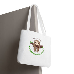 Funny Tote Bag: I'm not lazy, Sarcastic, Snarky, Humorous Reusable Grocery Bag