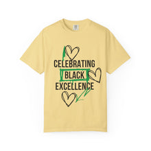 Cargar imagen en el visor de la galería, Empowered Statement Tee - Black Excellence, Unisex T-Shirt, Casual Wear, Gift for Friends, Summer Outfit, Positive Vibes
