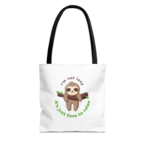 Funny Tote Bag: I'm not lazy, Sarcastic, Snarky, Humorous Reusable Grocery Bag