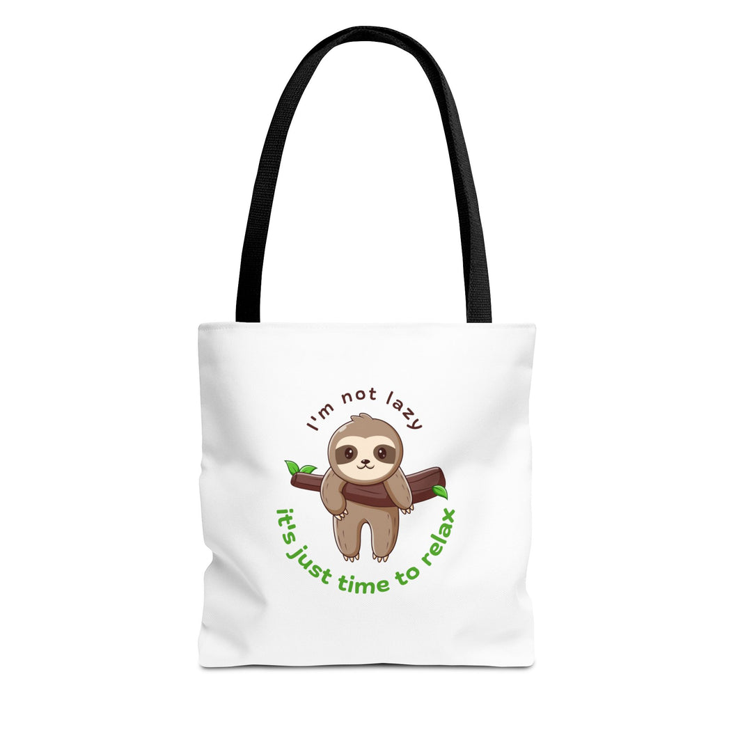 Funny Tote Bag: I'm not lazy, Sarcastic, Snarky, Humorous Reusable Grocery Bag