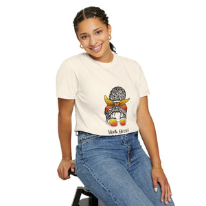 Empowered Statement Tee - Black Blessed & Beautiful, Unisex T-Shirt, Casual Wear, Gift for Friends, Summer Outfit, Positive Vibes
