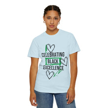 Cargar imagen en el visor de la galería, Empowered Statement Tee - Black Excellence, Unisex T-Shirt, Casual Wear, Gift for Friends, Summer Outfit, Positive Vibes

