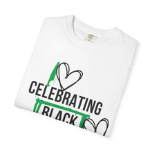 Cargar imagen en el visor de la galería, Empowered Statement Tee - Black Excellence, Unisex T-Shirt, Casual Wear, Gift for Friends, Summer Outfit, Positive Vibes
