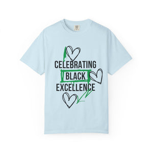 Empowered Statement Tee - Black Excellence, Unisex T-Shirt, Casual Wear, Gift for Friends, Summer Outfit, Positive Vibes
