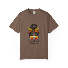 Cargar imagen en el visor de la galería, Empowered Statement Tee - Black Blessed &amp; Beautiful, Unisex T-Shirt, Casual Wear, Gift for Friends, Summer Outfit, Positive Vibes
