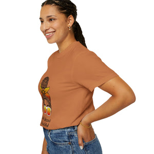 Empowered Statement Tee - Black Blessed & Beautiful, Unisex T-Shirt, Casual Wear, Gift for Friends, Summer Outfit, Positive Vibes