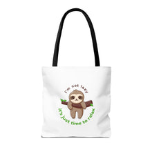 Cargar imagen en el visor de la galería, Funny Tote Bag: I&#39;m not lazy, Sarcastic, Snarky, Humorous Reusable Grocery Bag
