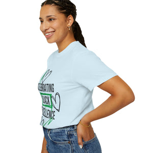 Empowered Statement Tee - Black Excellence, Unisex T-Shirt, Casual Wear, Gift for Friends, Summer Outfit, Positive Vibes