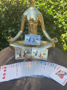Sliver Money Multi Color Waterproof Cards